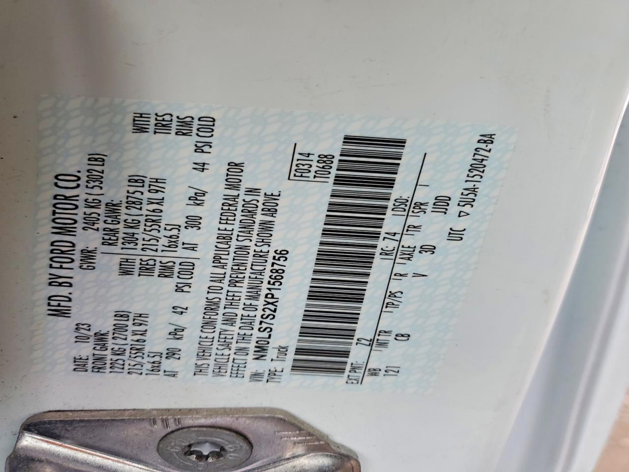 2023 Ford Transit Connect XL