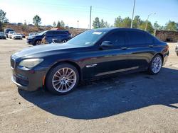 BMW salvage cars for sale: 2013 BMW 750 lxi