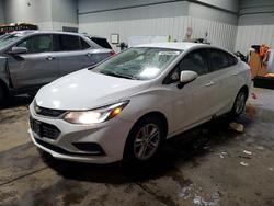 Chevrolet Cruze salvage cars for sale: 2017 Chevrolet Cruze lt