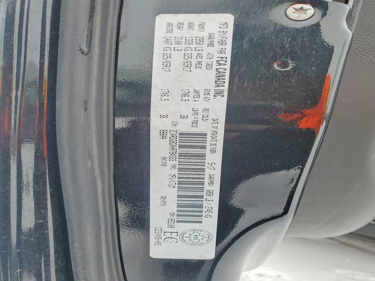 2017 Dodge Grand Caravan se