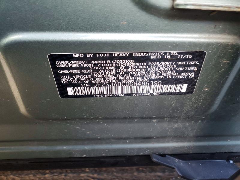 2016 Subaru Forester 2.5i