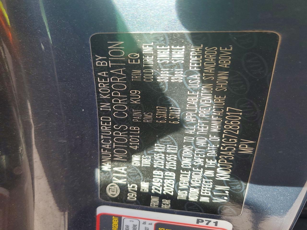 2016 KIA Soul +
