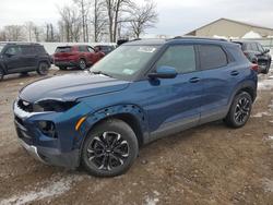 Chevrolet salvage cars for sale: 2021 Chevrolet Trailblazer lt
