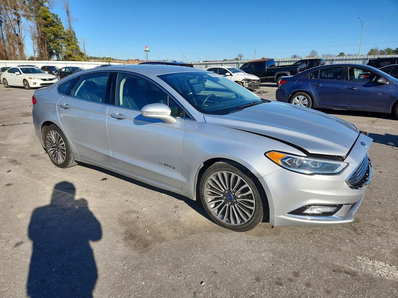 2017 Ford Fusion Titanium hev
