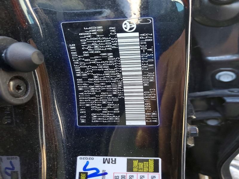 2021 Toyota Corolla le