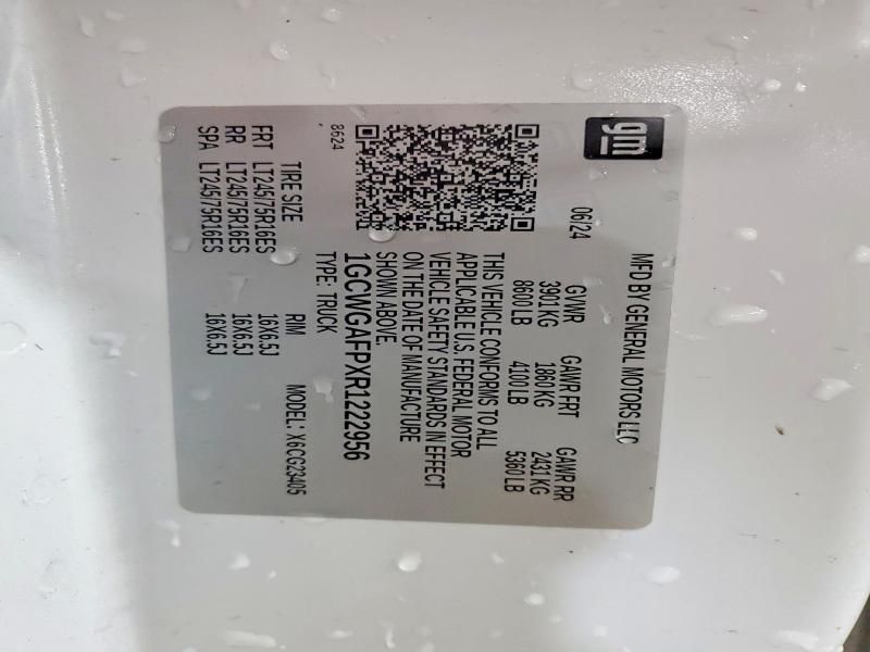 2024 Chevrolet Express G2500 Utility / Service Van