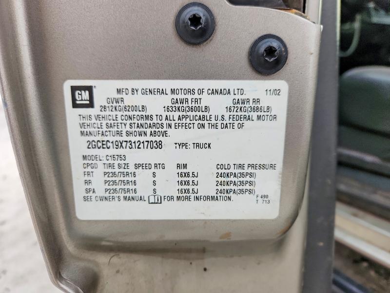 2003 Chevrolet Silverado C1500