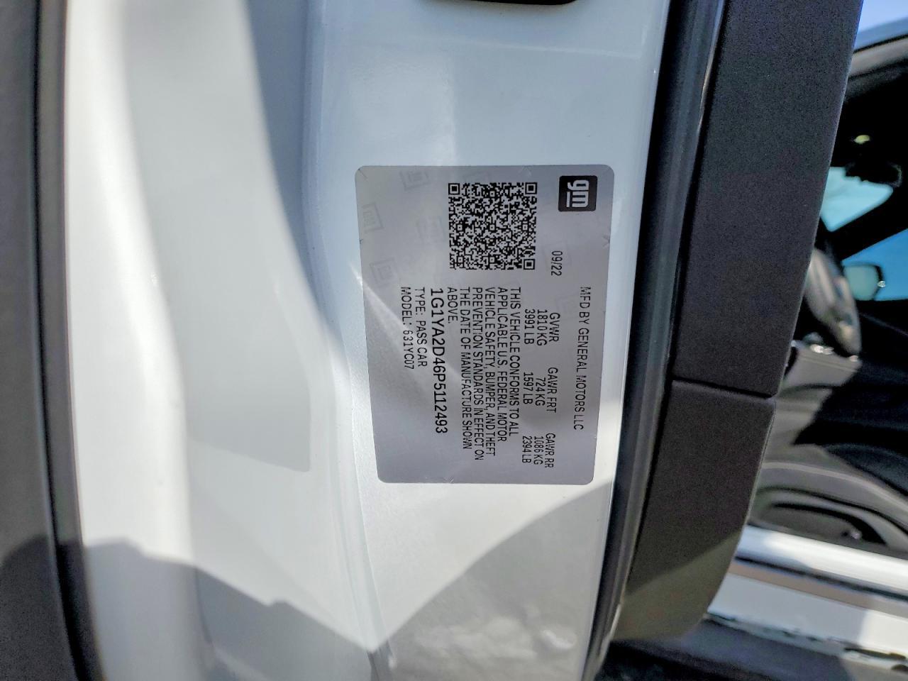 2023 Chevrolet Corvette Stingray 1LT