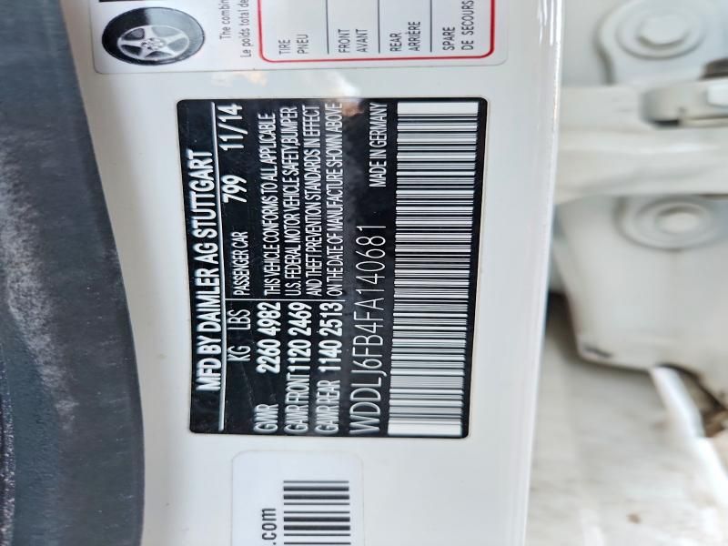 2015 Mercedes-Benz Cls 400