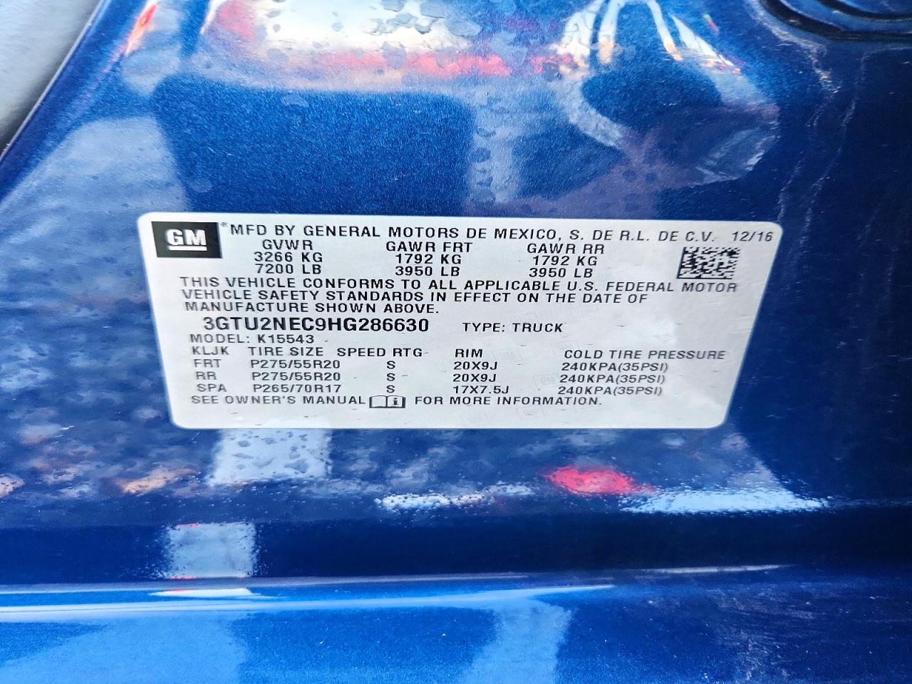 2017 GMC Sierra K1500 slt
