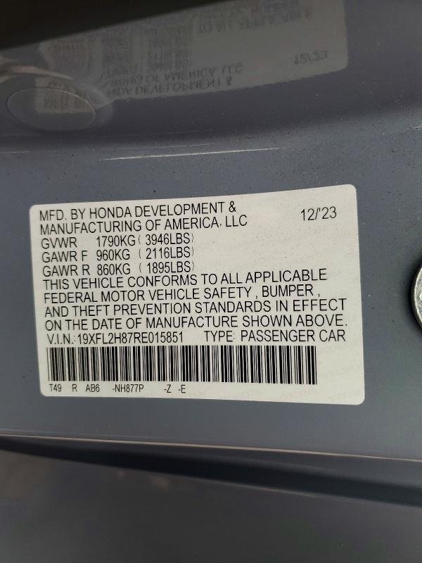2024 Honda Civic Sport