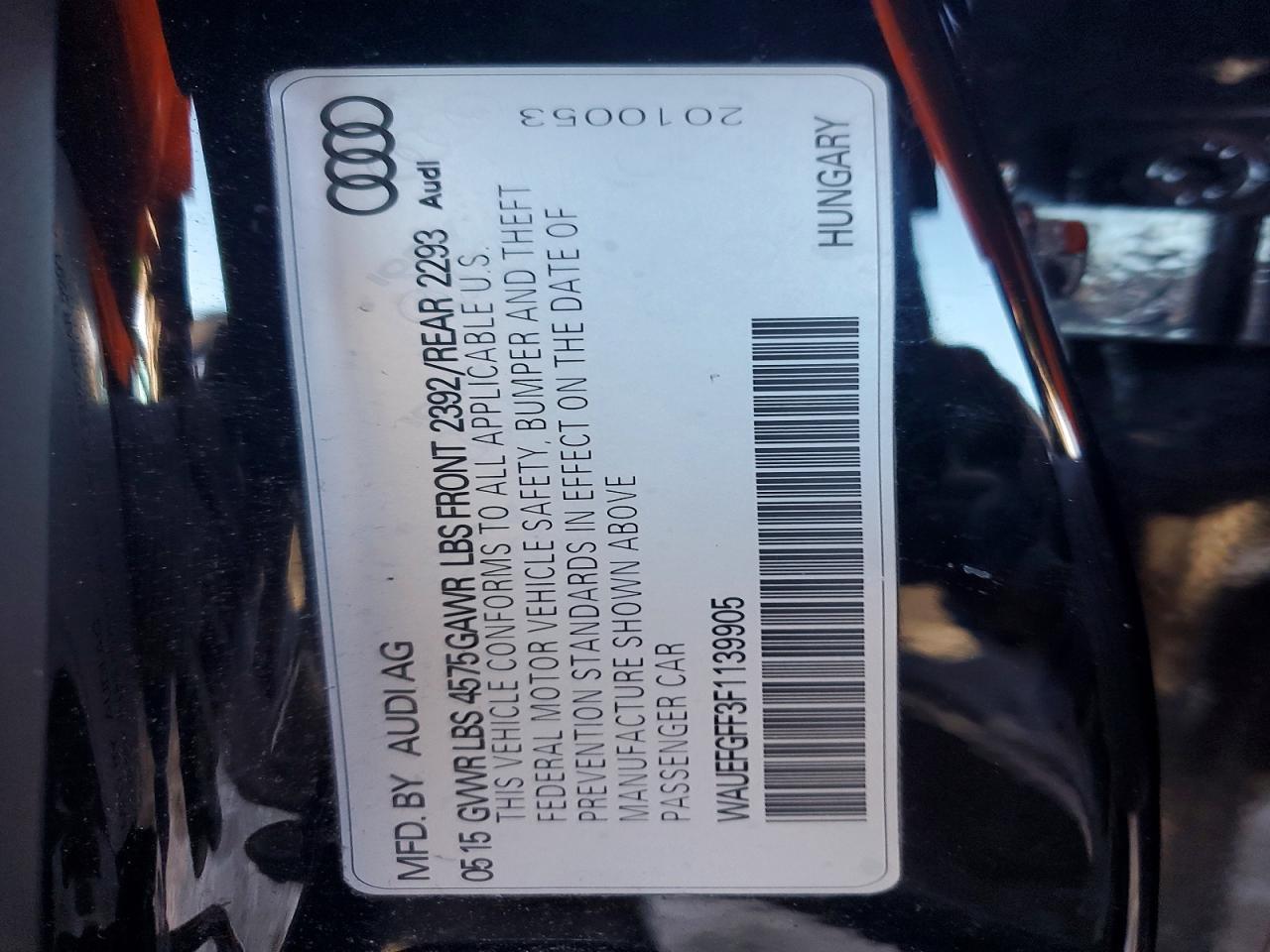 2015 Audi A3 Premium Plus
