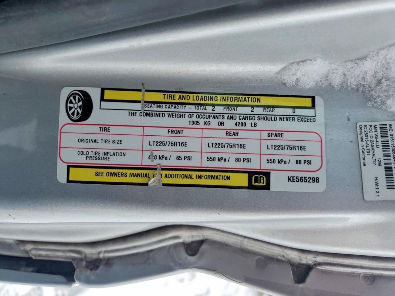 2019 Dodge RAM Promaster 3500 Delivery Van