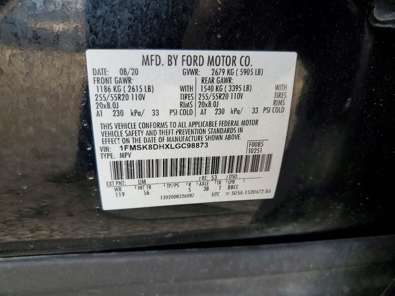 2020 Ford Explorer xlt