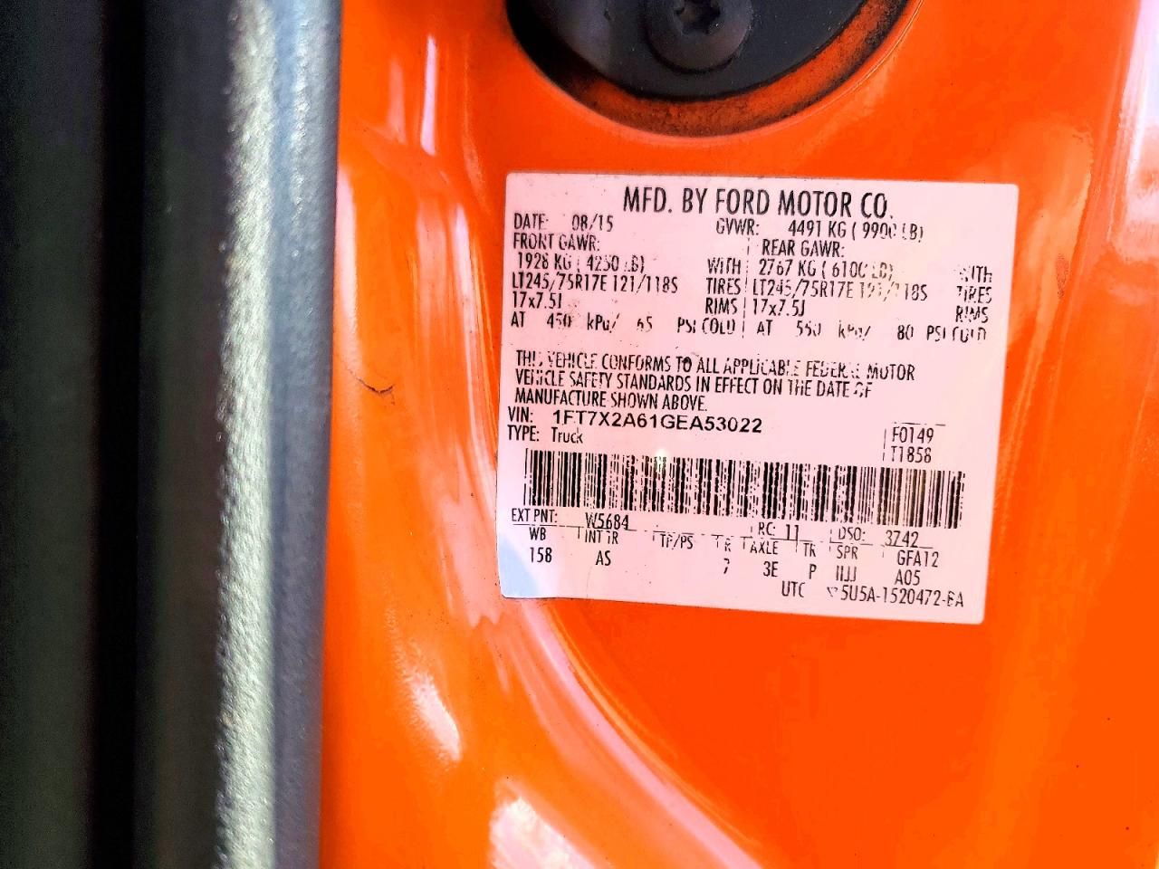 2016 Ford F250 Super Duty