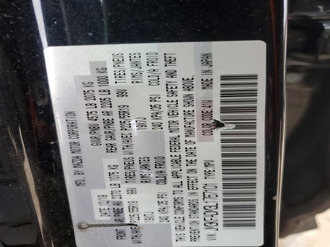 2020 Mazda Cx-5 Grand Touring