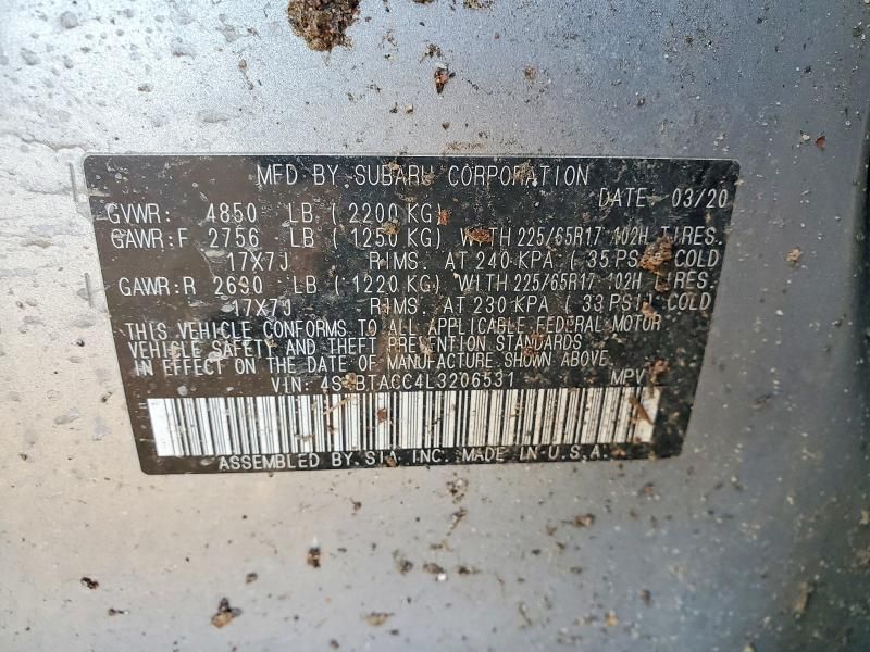 2020 Subaru Outback Premium