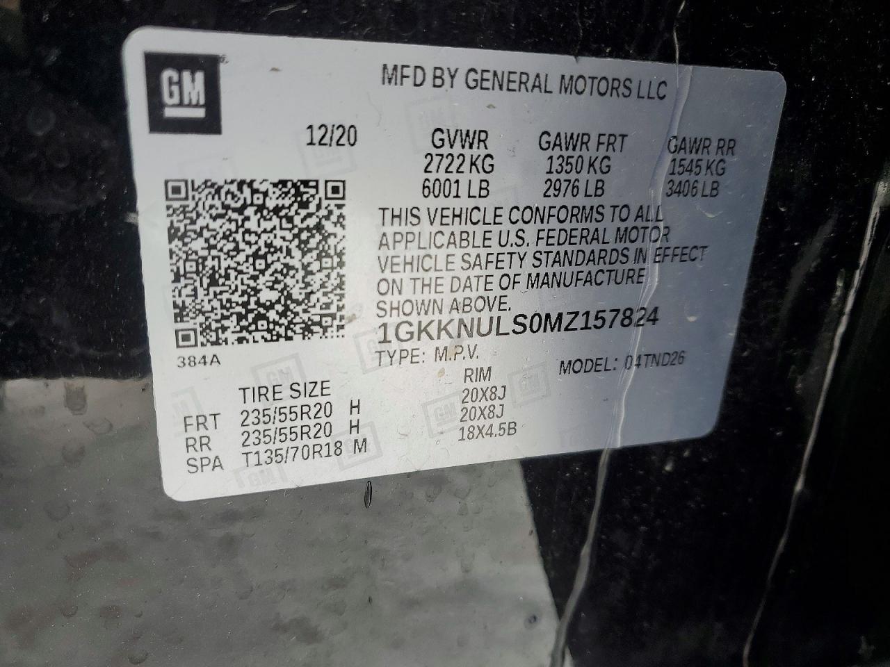 2021 GMC Acadia slt