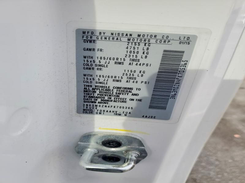 2015 Chevrolet City Express Delivery Van