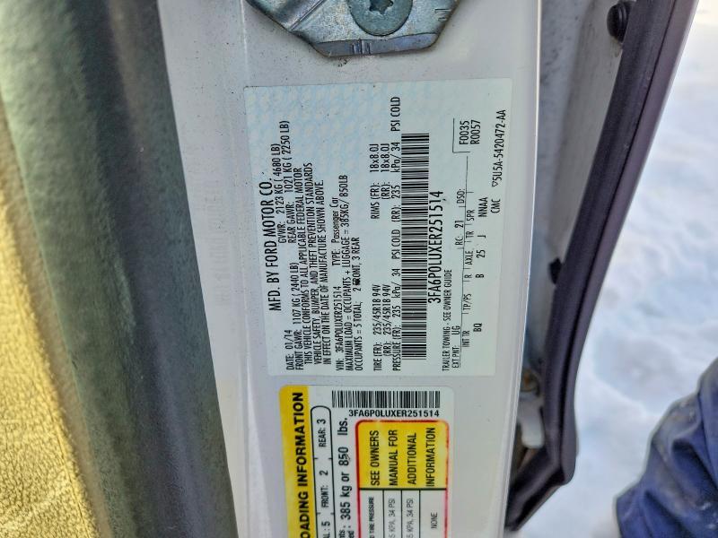 2014 Ford Fusion se Hybrid