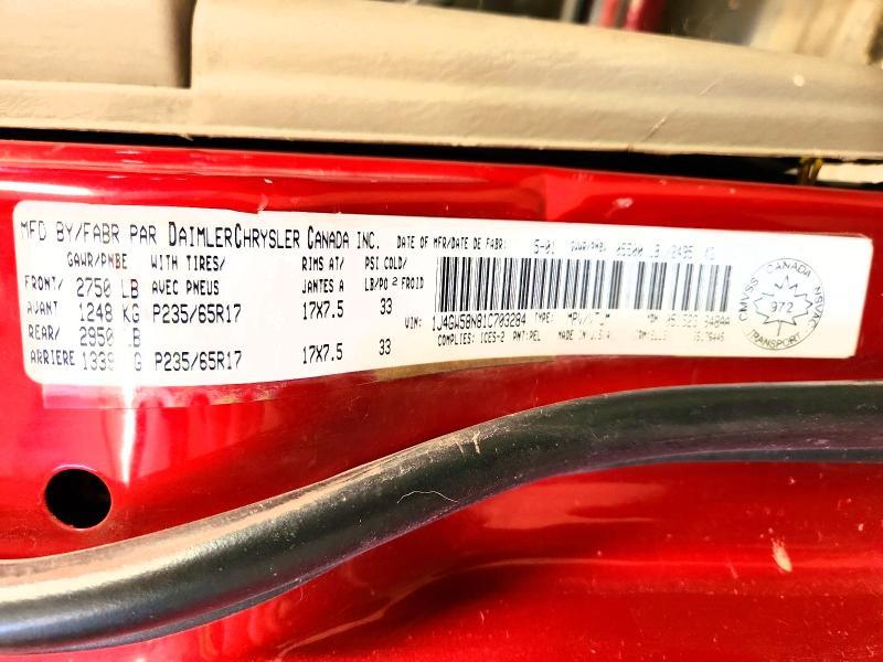 2001 Jeep Grand Cherokee Limited