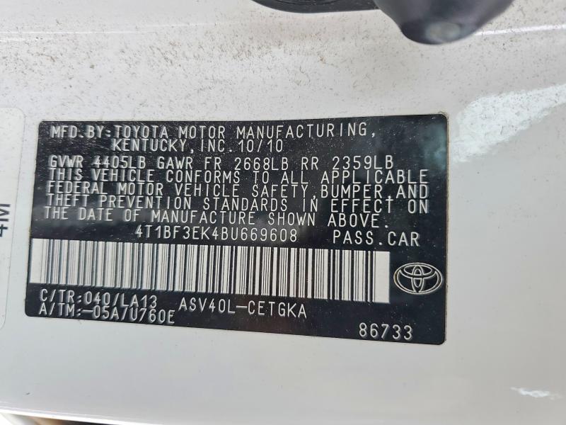 2011 Toyota Camry