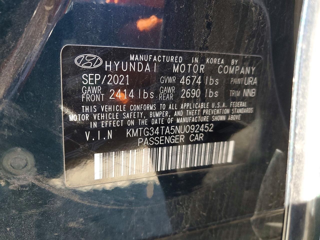 2022 Genesis G70 Base