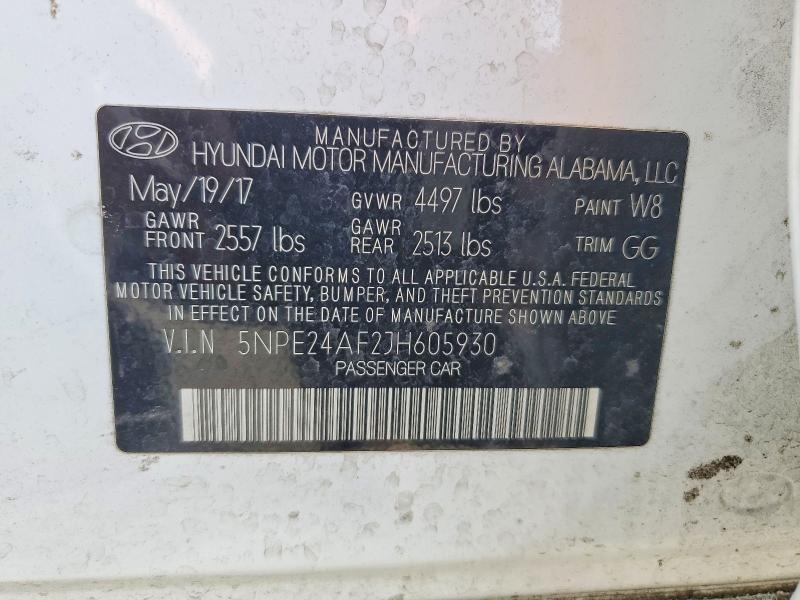 2018 Hyundai Sonata se