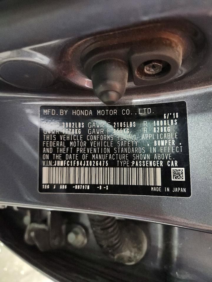 2018 Honda Civic Touring