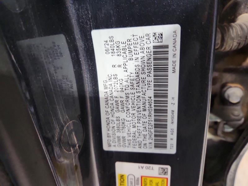 2024 Honda Civic Sport