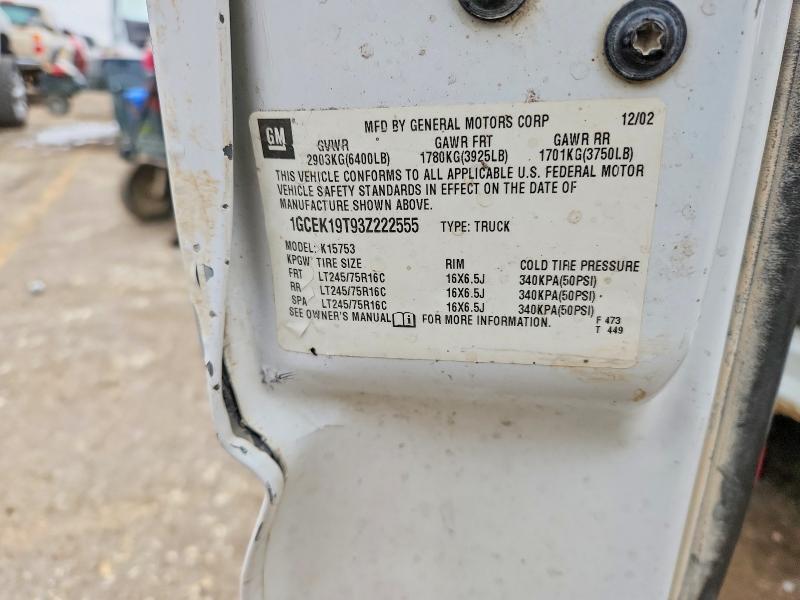 2003 Chevrolet Silverado K1500