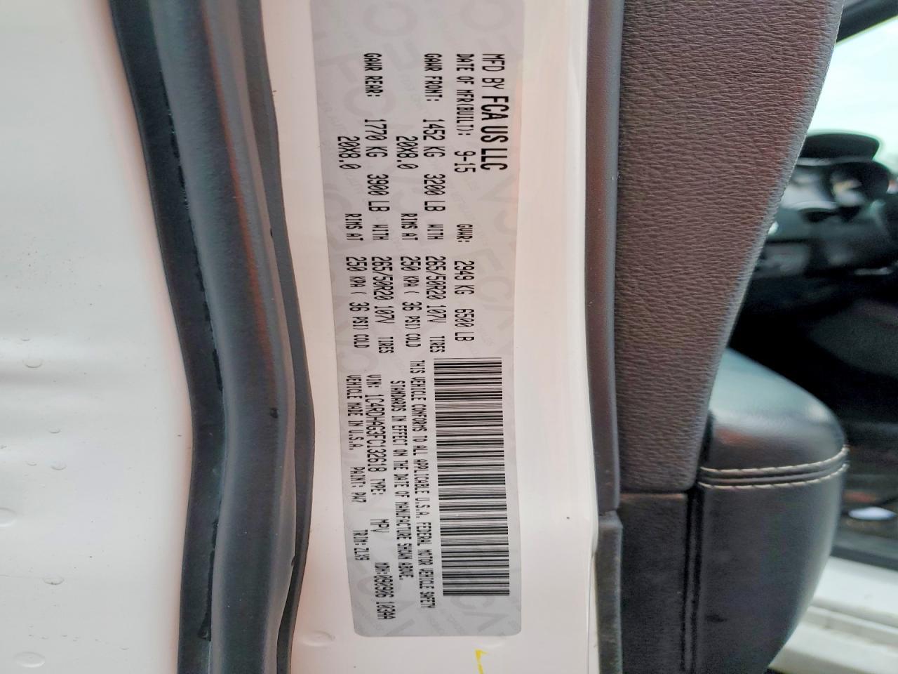 2015 Dodge Durango sxt