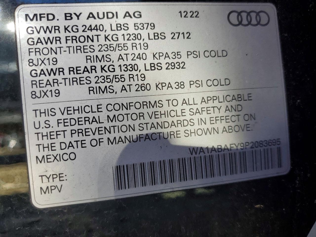 2023 Audi Q5 Premium 40