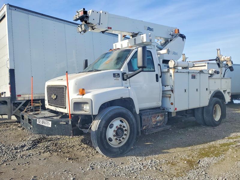 2007 Chevrolet C7500 Cable Placer Bucket Truck