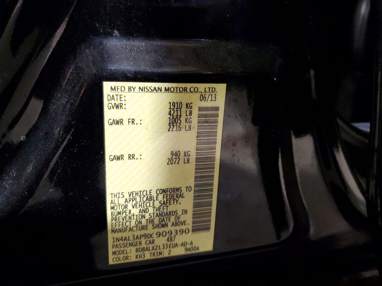 2013 Nissan Altima 2.5