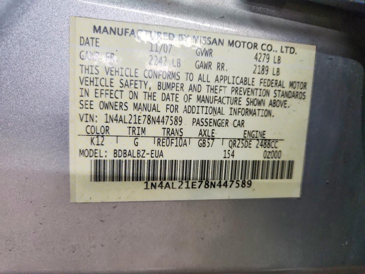 2008 Nissan Altima 2.5