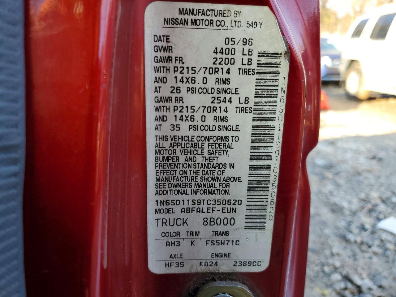 1996 Nissan Truck Base