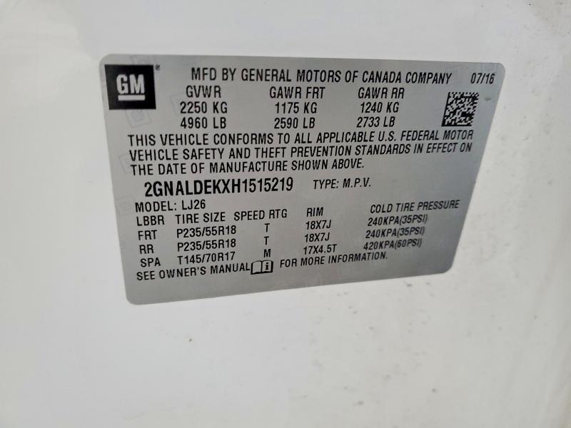 2017 Chevrolet Equinox Premier