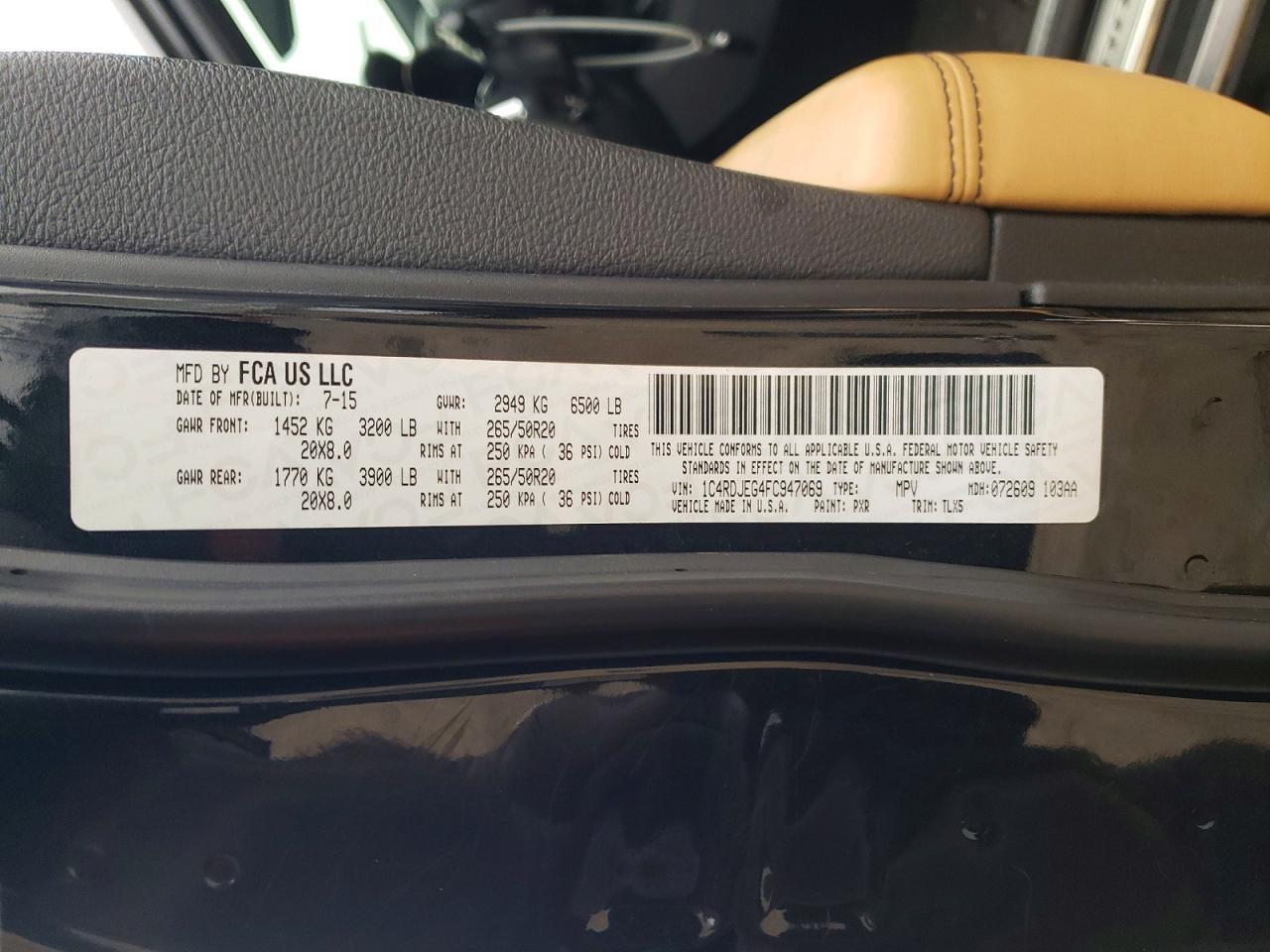 2015 Dodge Durango Citadel