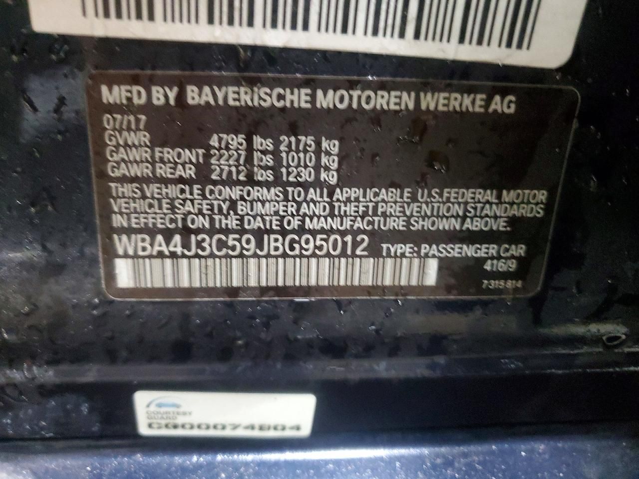 2018 BMW 430xi Gran Coupe