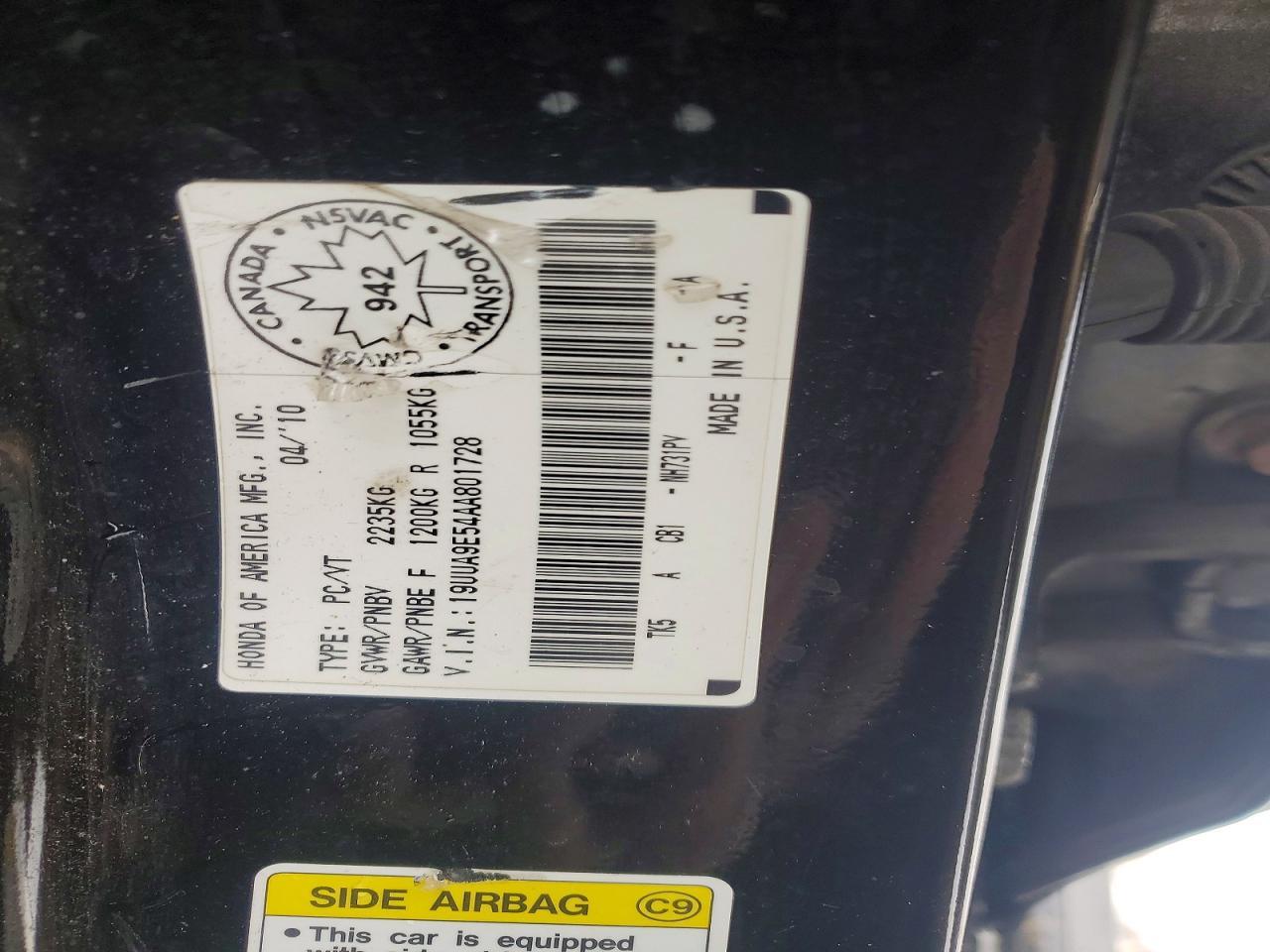 2010 Acura TL