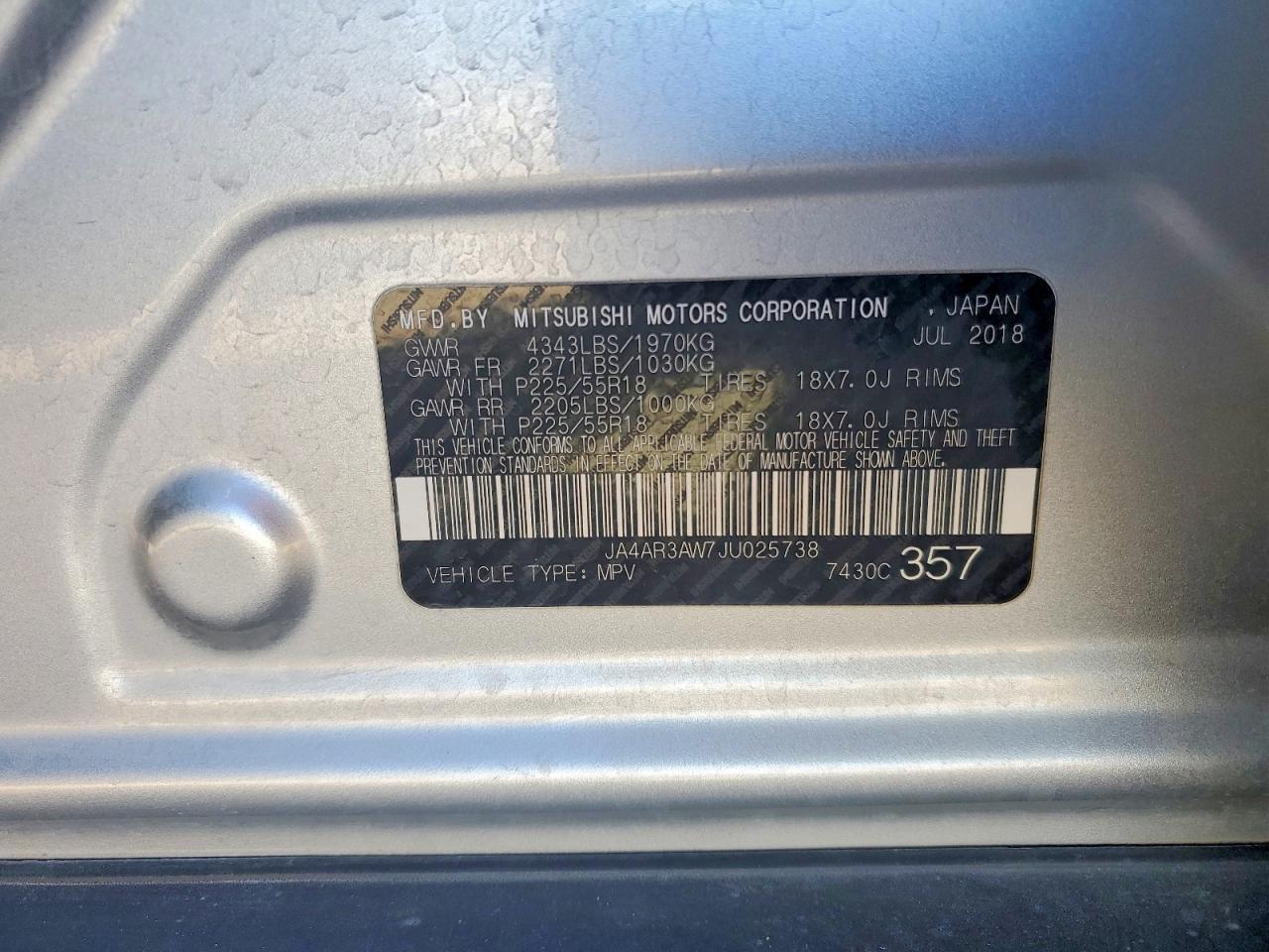 2018 Mitsubishi Outlander Sport es