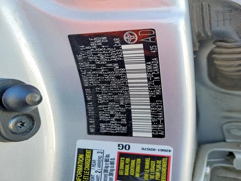 2015 Toyota Corolla l