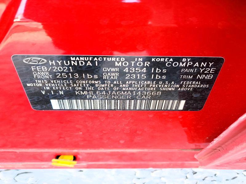 2021 Hyundai Sonata sel