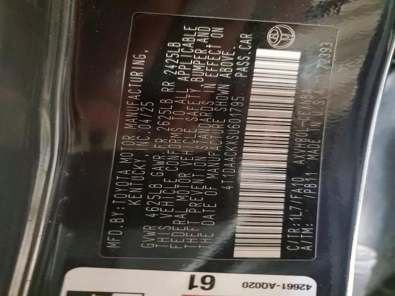 2025 Toyota Camry xse