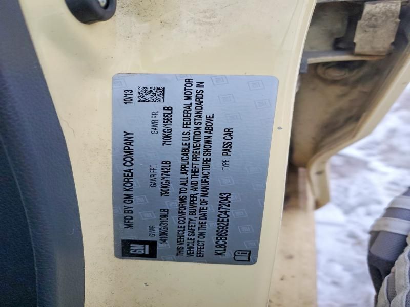 2014 Chevrolet Spark ls