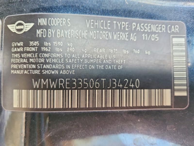 2006 Mini Cooper s