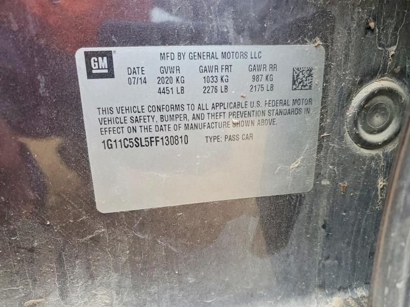 2015 Chevrolet Malibu 1LT