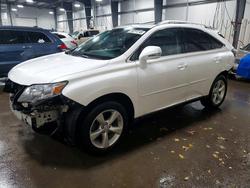 Salvage cars for sale from Copart Ham Lake, MN: 2011 Lexus Rx 350
