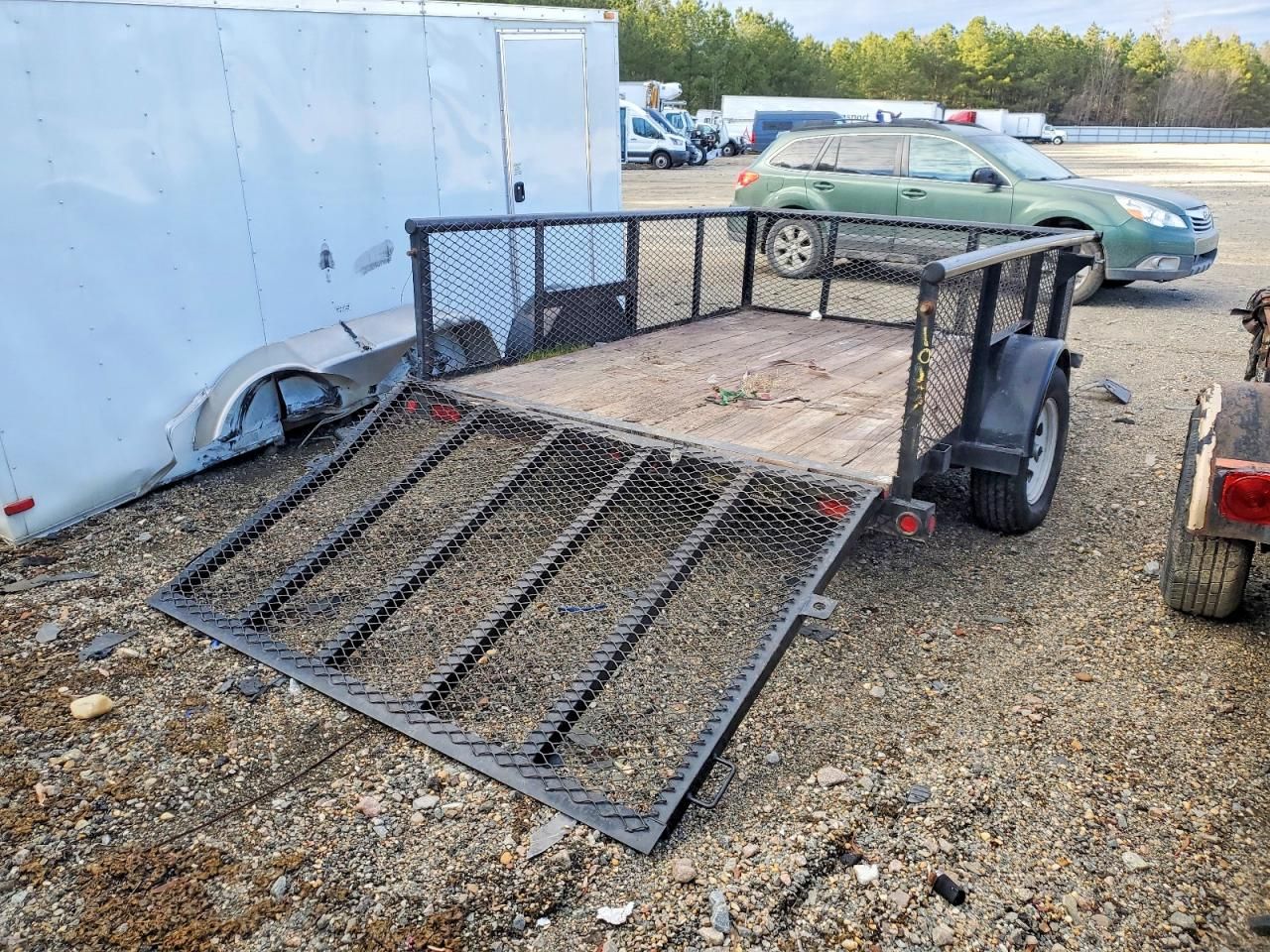2017 Big Tex 35SA-10BKEX2 Utility Trailer